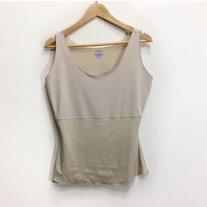 Spanx Size XL Light Compression Shapewear Tank Top Tan